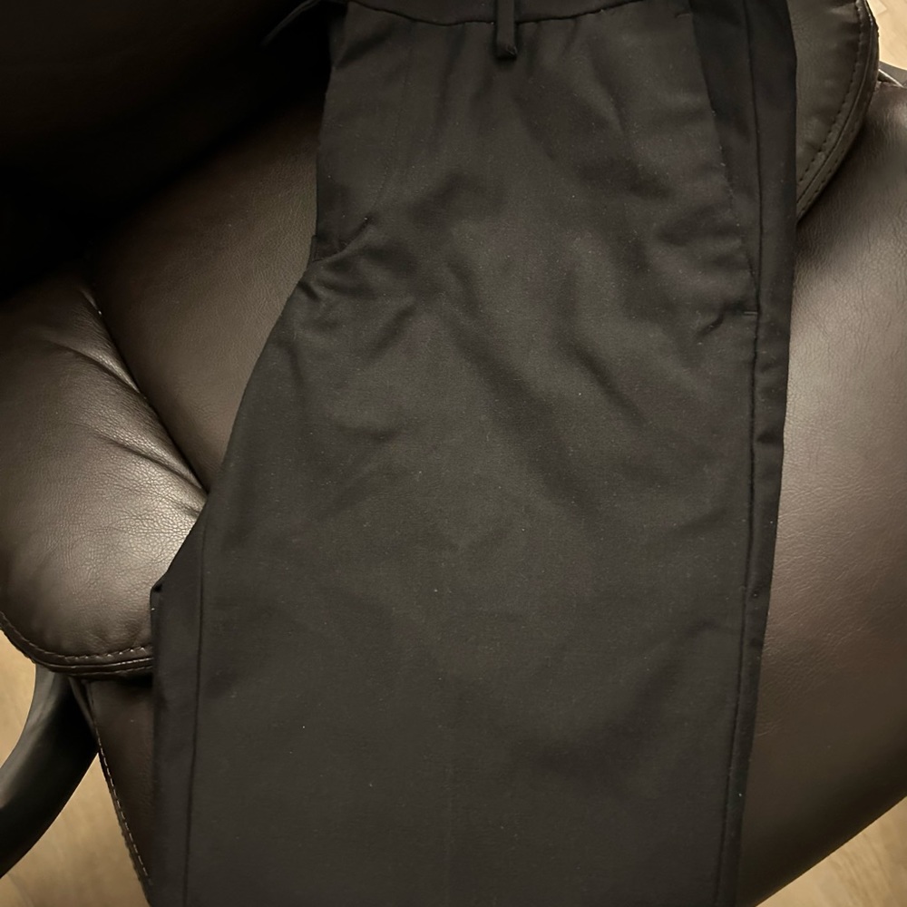 Men's Alberto Cardinali Black Dress Pants